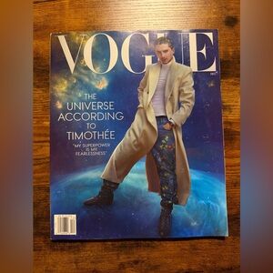 Vogue Magazine December 2025 - Timothee Chalamet